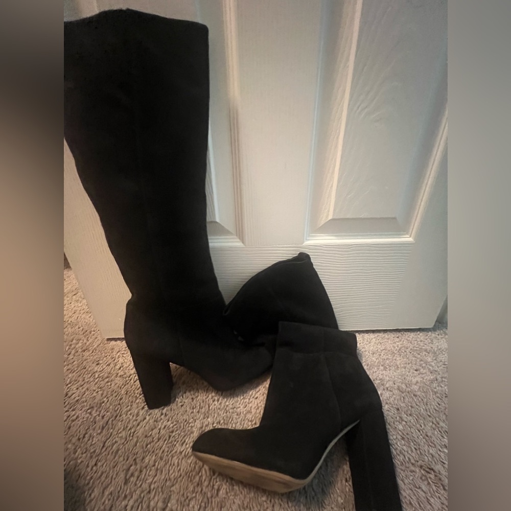 Suede Boots